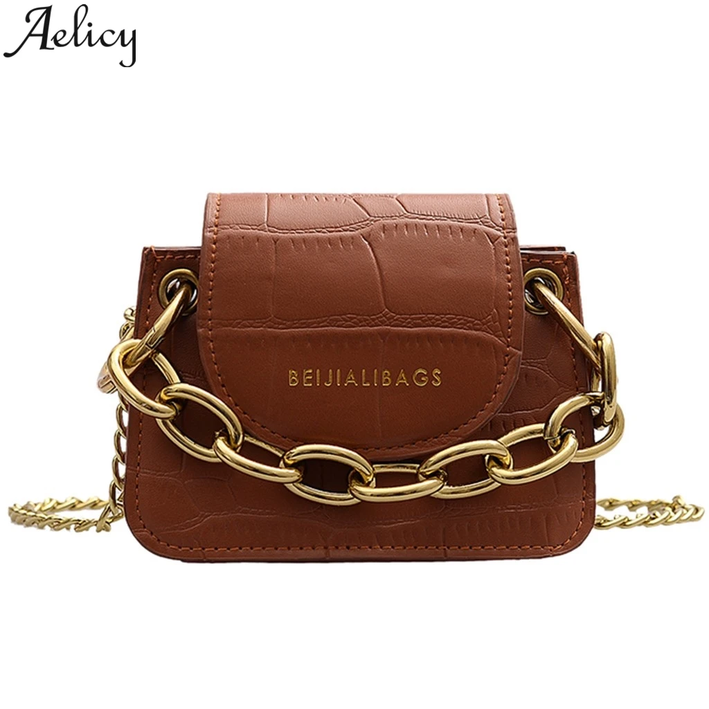Aelicy женская сумка-мессенджер в простом стиле дизайнерская ретро-сумка 2019 Новая