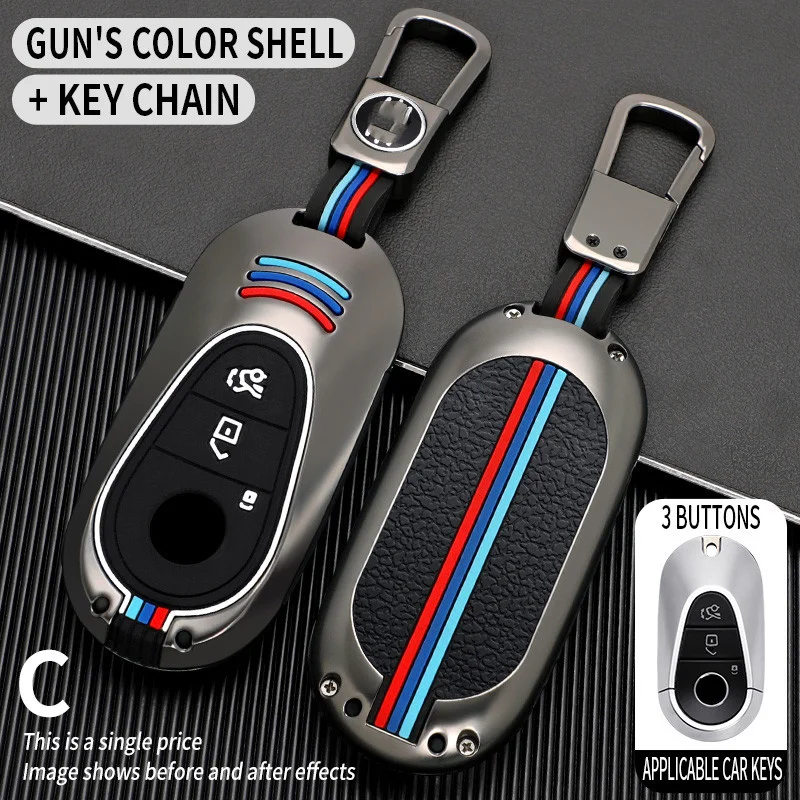 

Car key holder case for Mercedes benz s class w223 2020 2021 accessories of the interior of the keychain shield holder car