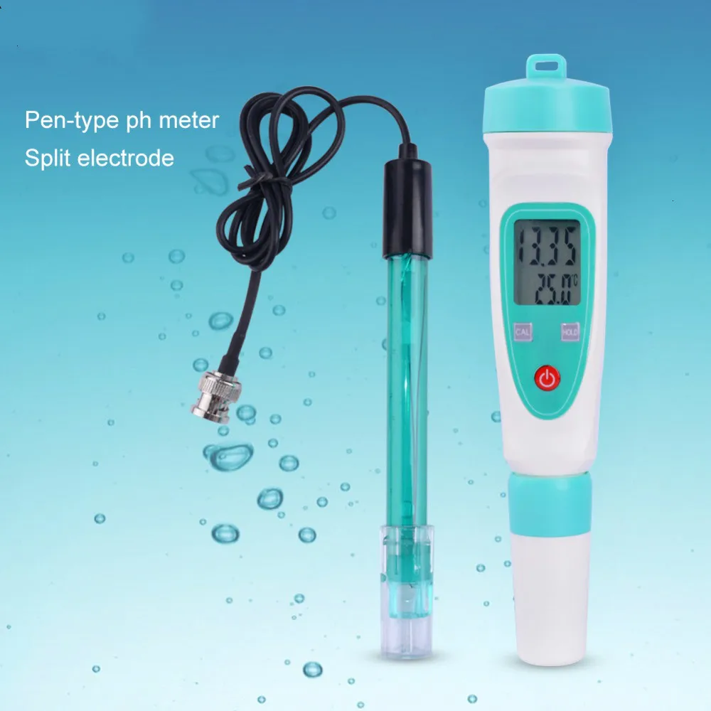 

Digital PH Meter Ph-20/ph-220/ph-20w/ph-220w Ph Tester Portable 0-14 PH Pen Type Precision Instrument With 3 Pcs Ph Buffer Power