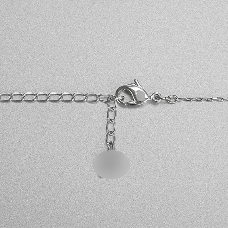 

Fashion Charm Pure 925 Silver Original 1:1 Copy, Exquisite Simple Short Clavicle Chain Necklace Female Luxury Jewelry Gifts