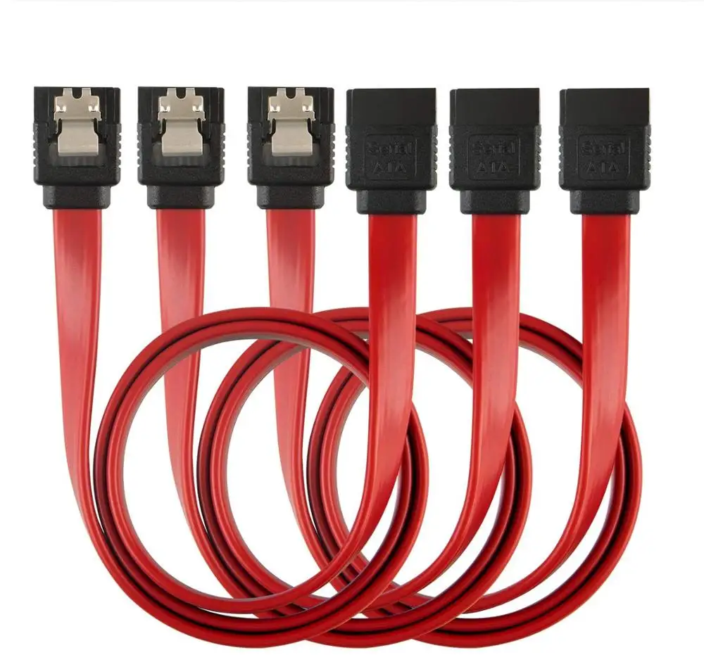 Кабель SATA III CableCreation 6 0 Гбит/с 7 контактный кабель передачи данных с защелкой