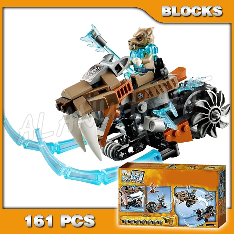 

161 шт., набор строительных блоков Chimo Strainor's Saber Cycle CHI Scout Flyer Frost Blader 10350