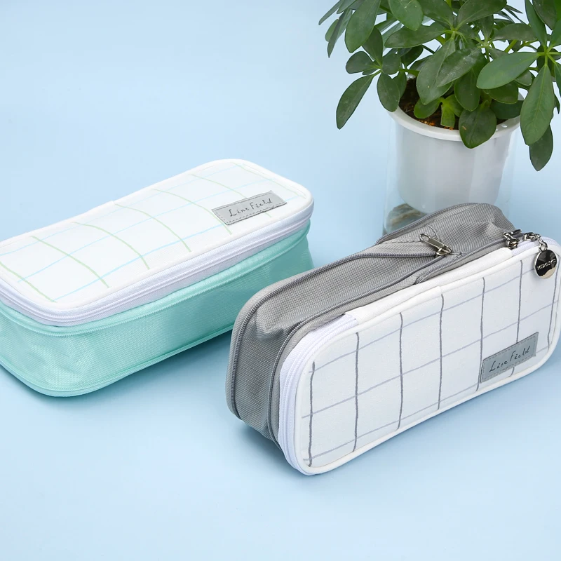 Вместительная ручка сумка KOKUYO решетка впечатление сплошной цвет простой