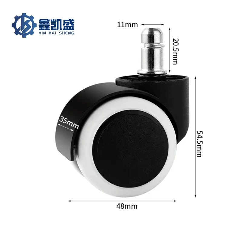 

Universal Swivel Chair Wheel Universal Wheel Heavy Steering Pulley Trolley Roller Chair Wheel Caster Computer Chair Accessories