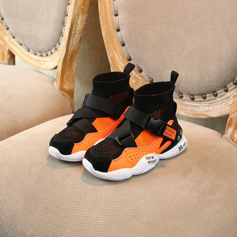 2020 spring and autumn new children's fashion sports socks shoes boys girls lightweight breathable casual | Детская одежда и