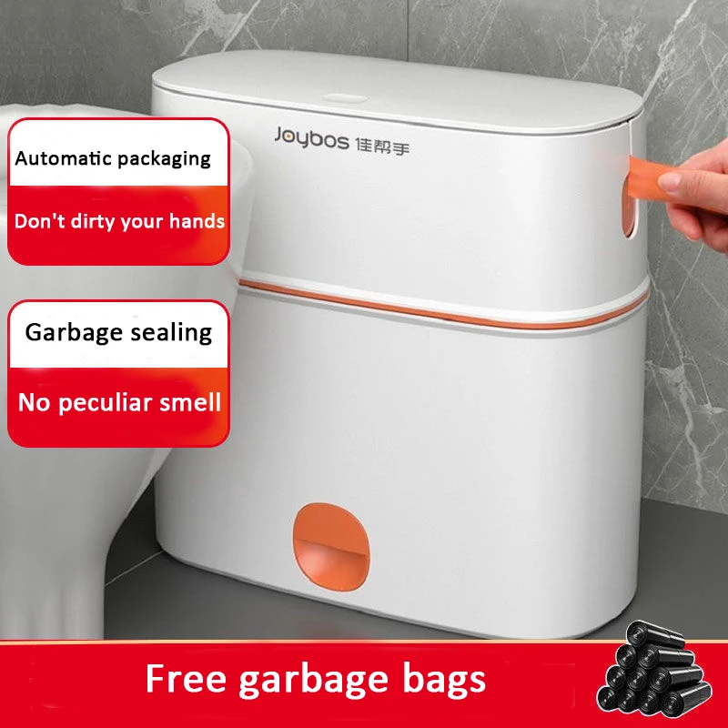 Умная мусорная корзина с автоматической упаковкой узкий туалет портативная