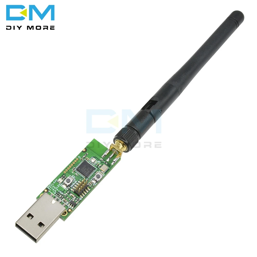 Беспроводной Zigbee CC2531 анализатор протокола пакетов, модуль Bluetooth с антенной, USB интерфейс, захват ключа