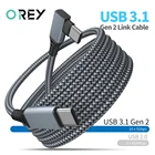 3 м5 м6 м 16 футов Oculus Quest 2 кабель Quest Link USB3.2 Gen1 USB-C гарнитура виртуальной реальности USB-C для USB-C кабель для быстрой зарядки oculus quest 2 аксессуары