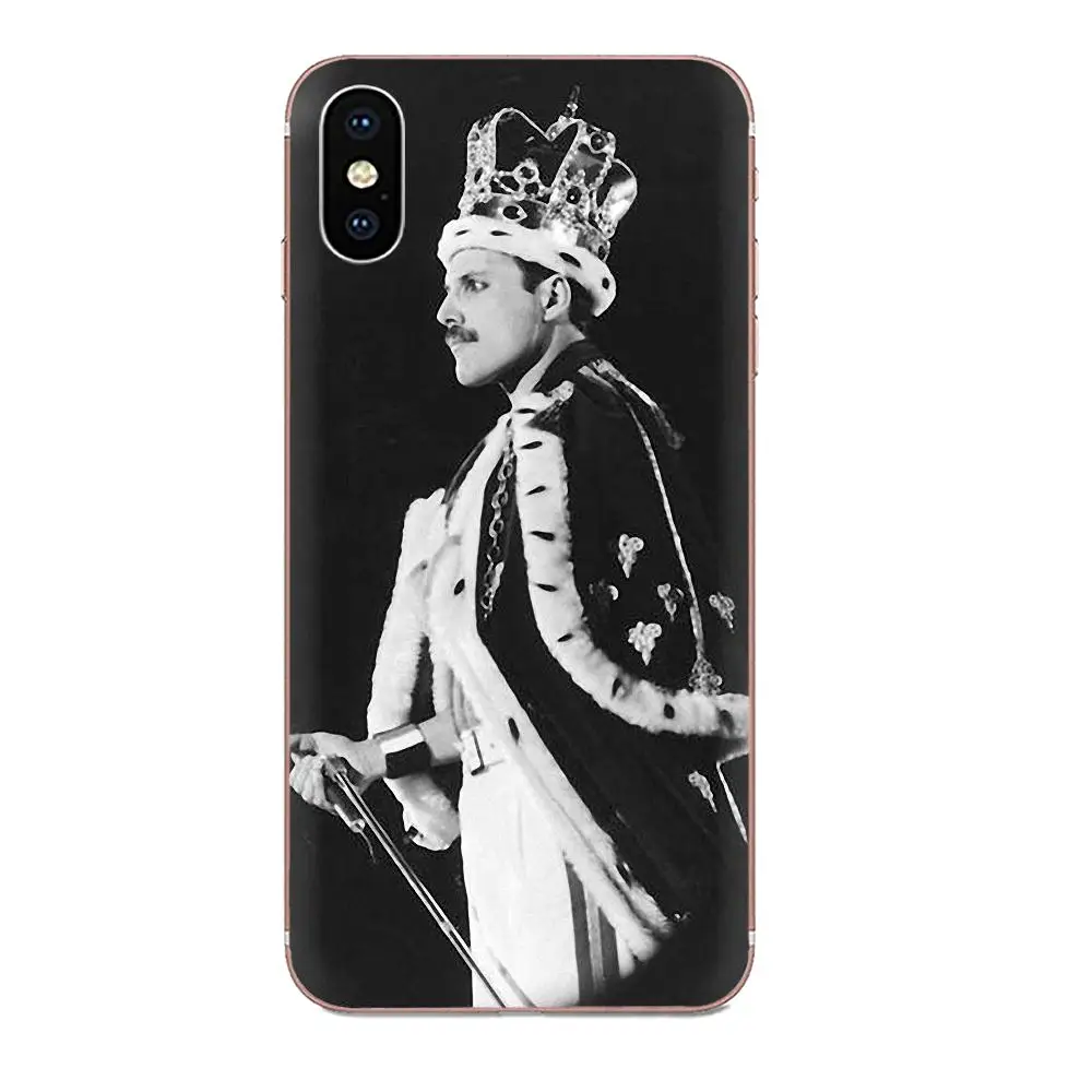 Рисунок сделай сам ТПУ для Xiao mi 3 4 4C 4i 5 5s 5X6 6X8 SE Pro Lite A1 Max x 2 Note queen Фредди Меркьюри |