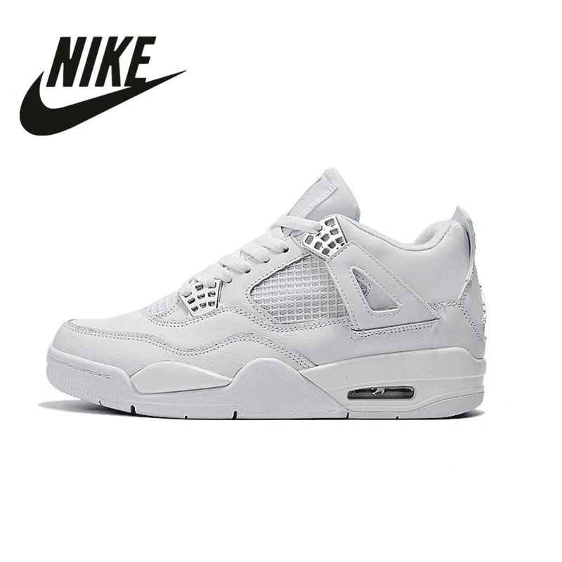 

Nieuwe 4s Black Cat Basketbal Schoenen 4 Union Wat De Withe Cement Mannen Vrouwen Sneakers Bred Sport Trainer Maat 36 -46