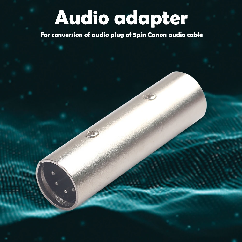 Цинковый сплав 5 контактный штекер соединитель соединителя широко совместимый с