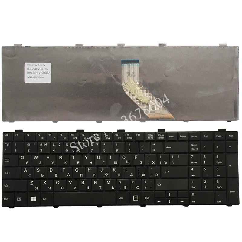 Новая RU Клавиатура для Fujitsu Lifebook AH530 AH531 NH751 A530 A531 Русская клавиатура для ноутбука черный