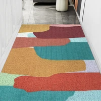 graffiti geometry diy highend wireng floor mat light luxury doormat hall step on the foot pad easy to clean durable cushion
