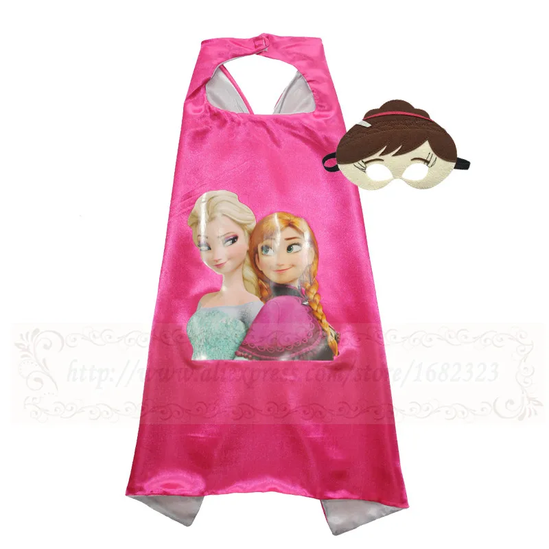 C319 Костюм принцессы для девочек на Хеллоуин; накидки с масками; Детский костюм; костюм для ролевых игр; костюм для девочек; подарок для костюмированной вечеринки для девочек DC Super - Цвет: C319