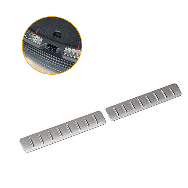 2 шт. Накладка на порог заднего бампера для Land Rover Discovery Sport 2015 2016 2017 2018| |