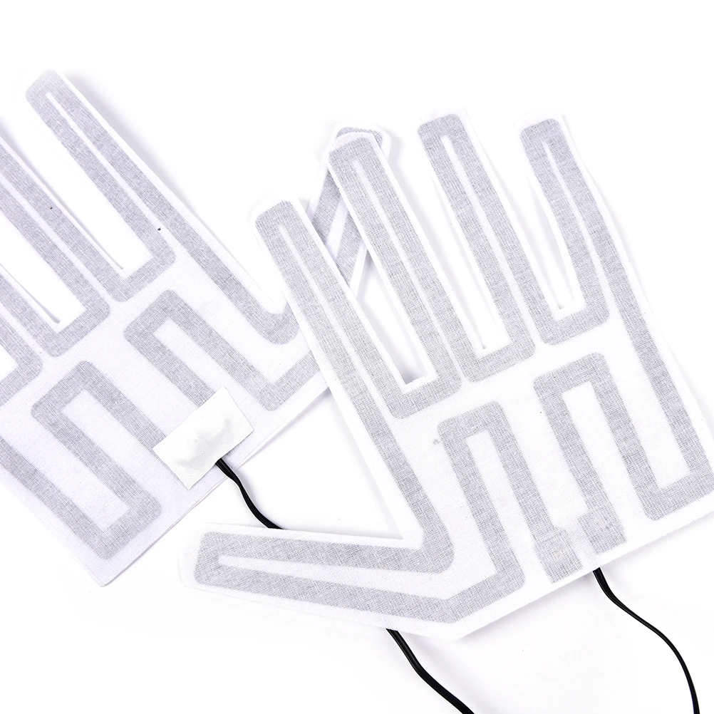 1 пара теплые варежки для обуви 12 В | Спорт и развлечения