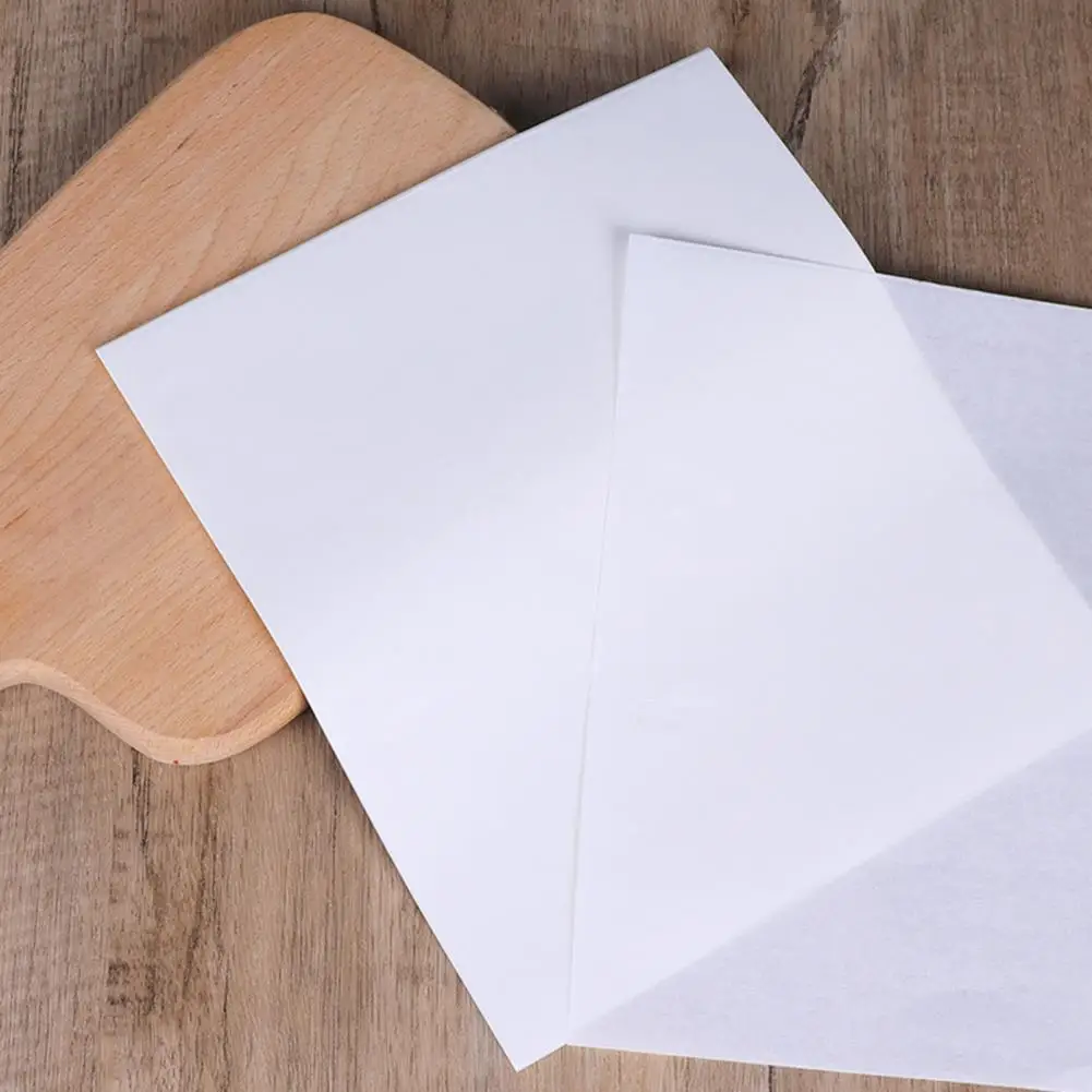 

50Pcs/Bag Oil Absorbing Paper Multi-use Disposable Healthy Portable Frying Pad Paper for Kitchen