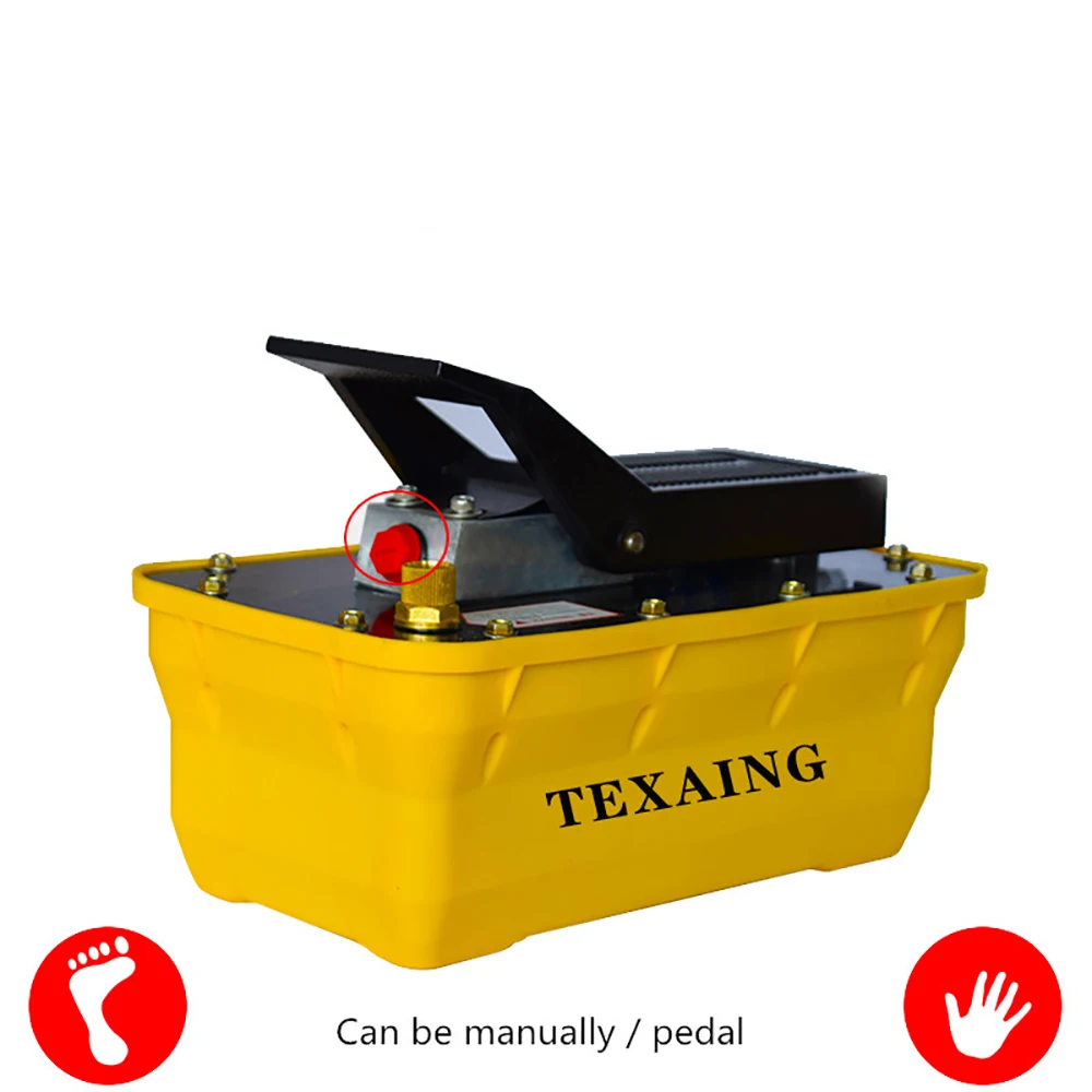 

Girder correction pneumatic hydraulic foot pump pneumatic hydraulic pump power unit 70Mpa 2.3L