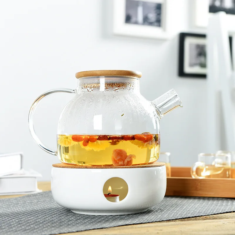 Base Teapot Warmer Insulation Base Coffee Water Warmer Candle Holder Tea Accessories