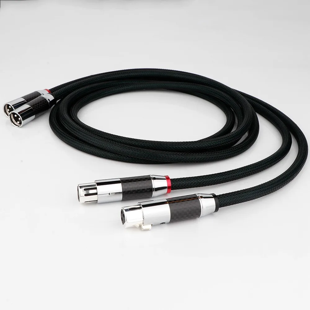 

HIFI FA-220 ПВХ 2-жильный Чистая медь PCOCC мама XLR к мужскому XLR RCA разъем аудио кабели проводная линия