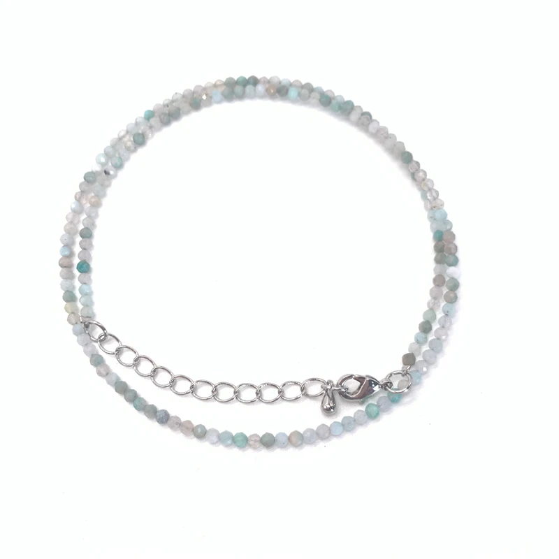 Натуральный камень розовый кварц аметистами 2 3 мм Ювелирные наборы с маленьким