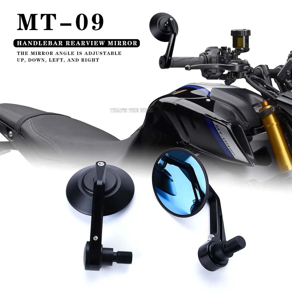 

For Yamaha MT07 MT09 Motorcycle Bar End Mirror Handlebar MT10 XSR700 XSR900 XJ6 TDM TMAX XMAX SMAX FZ1 FZ6 FZ07 FZ09 FZ10 Ninken