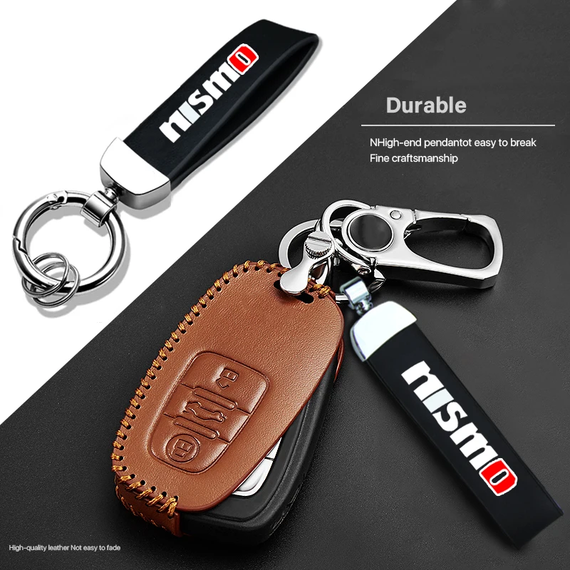 

High quality brand new car keychain waist pendant ring for Nismo r34 gtr emblem watch Nissans Tiida Teana Skyline r32 Car Goods
