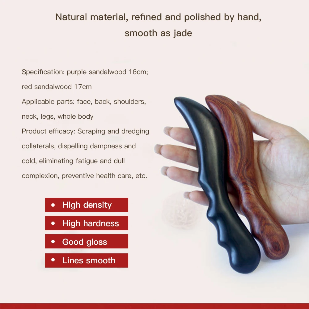 

Naturally Wooden Gua Sha Tools Wood Therapy Massage Tool Anti Cellulite Massager Guasha Massage Soft Tissue Therapy Neck Knife