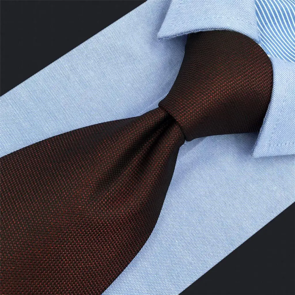 Красный Однотонный мужской галстук F32 модный жениха для мужчин очень длинный