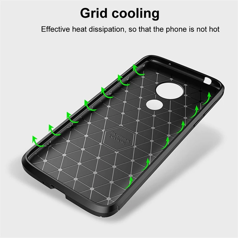Чехол Joomer с защитой от ударов мягкий 6 2 &quotдля Motorola Moto G7 power чехол для сотового