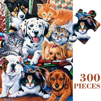 thick jigsaw puzzles 300 pieces 6045cm paper gift top quality kids educational toy home fun maxrenard interaction develop game