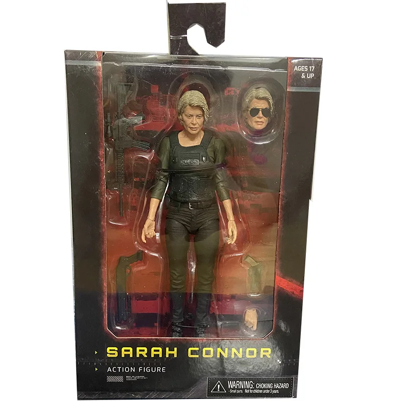 

NECA Fate Sarah Dark Connor Terminator 2 T-800 T-1000 Action Figure Collectible Model Toy Gift 18CM