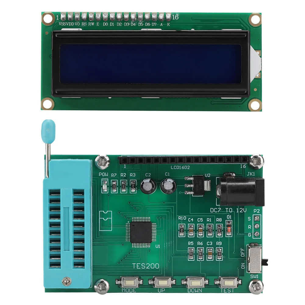 

IC Tester 74 40 45 Series lC Logic Gate Tester Digital Meter TES200 Digital Integration Test