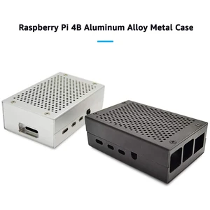 Алюминиевый Чехол raspberry pi 4 disipador, металлический корпус, совместимый с raspberry Pi 4B
