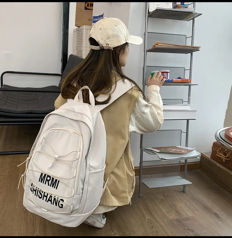 

Школьный портфель для младшей и старшей школы, вместительный рюкзак в Корейском стиле Харадзюку, 2823