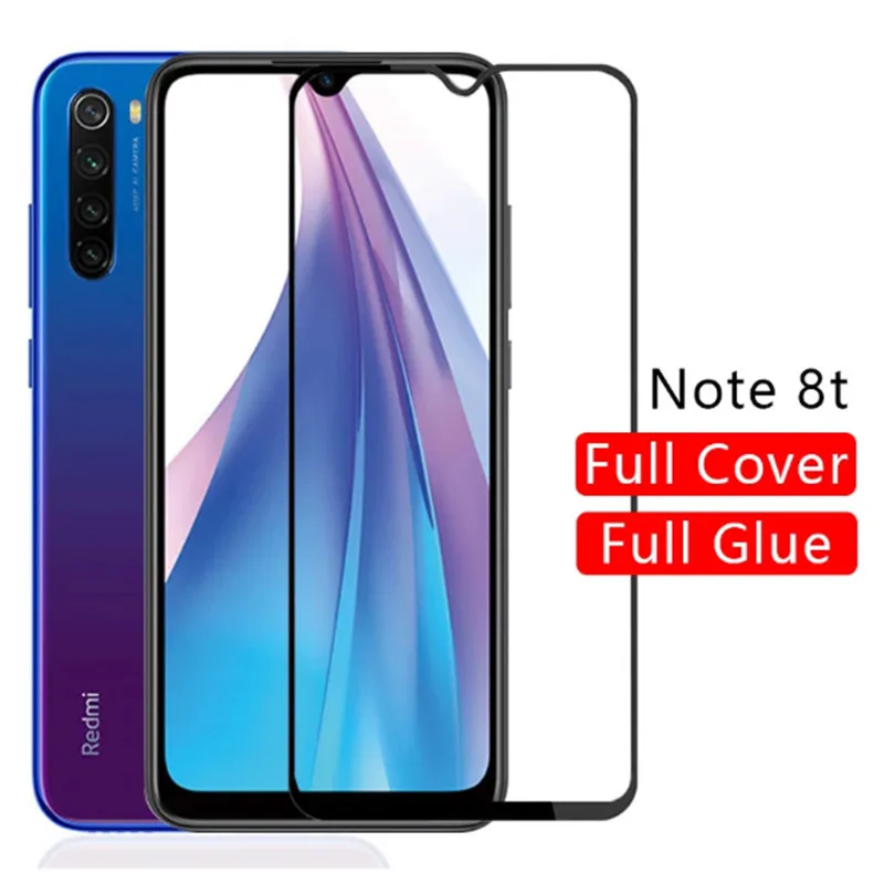 

2Pcs Tempered Glass for Ksiomi Redmi note 8t redme note8 t 8 Pro Note8t Smartphone Film xiomi redmi 8 8a Full Protective Glass