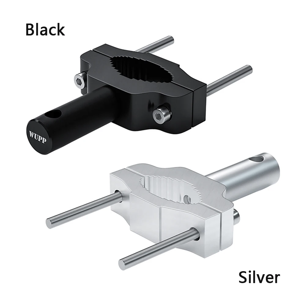 

1pair Expand Adjustable Fixed Screw Hole Durable Tube Clamp Easy Install Aluminum Alloy Motorcycle Headlight Bracket Universal