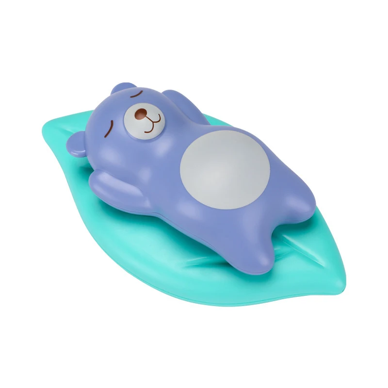 Bath Toys Baby Water Chain Clockwork Cute Cartoon Animal Bear Infant Swim Tiger Lizard Wound-Up Kids Beach Water Bath Toy