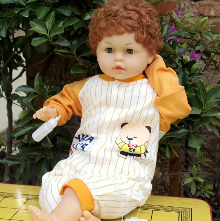 73 см Модная Кукла силиконовая виниловая младенец реалистичные Младенцы из ПП