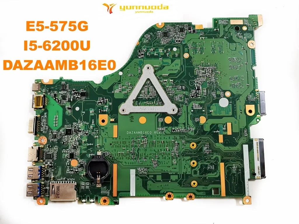 Оригинальный Для ACER E5-575G Материнская плата ноутбука I5-6200U DAZAAMB16E0 испытанное