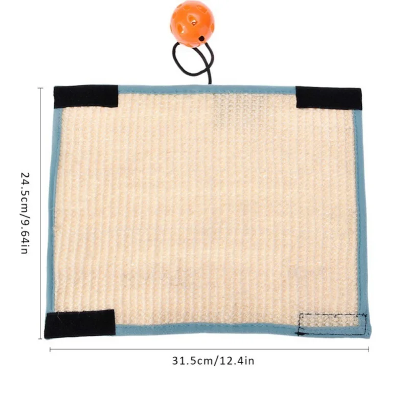 

Cat Beds Scratching Board Mat Pad Cat Sisal Loop Carpet Scratcher Indoor Home Furniture Table Chair Sofa Legs Protector Pet Toy