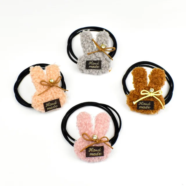 Милые пасхальные обручи для волос с дизайном кролика вечерние объемные DIY