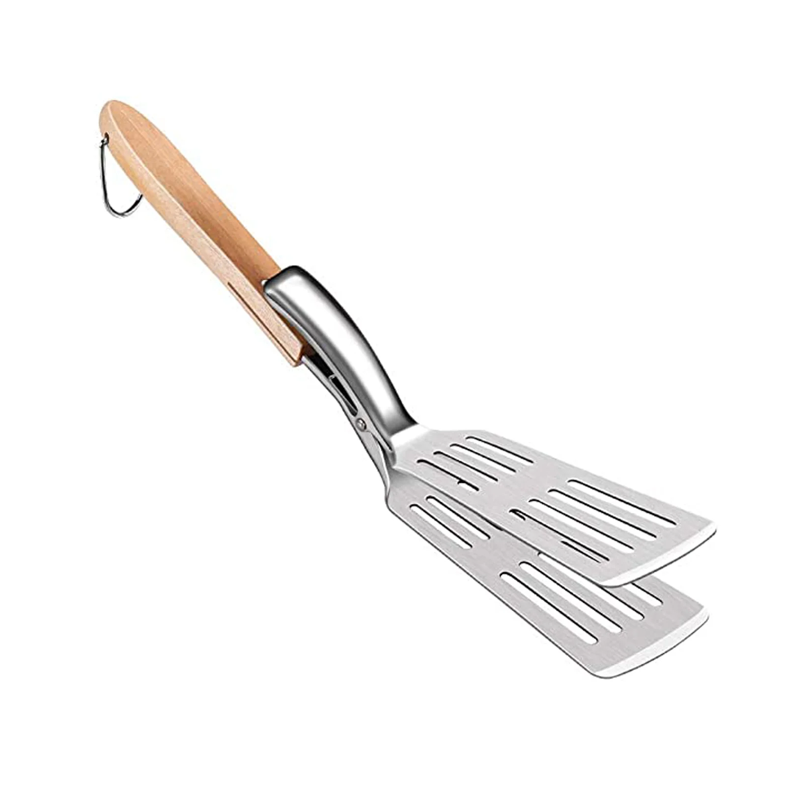

2-in-1 Barbecue Spatula And Pot Kitchen BBQ Bread Utensil Set Tong Fried Steak Shovel Fried Fish Shovel Clamp Bread Meat Clamp