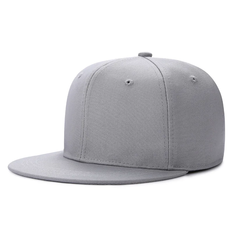 Light Gray Бренд XaYbZc хип-хоп шапки для мужчин и женщин бейсболки Snapback сплошной цвет хлопок кость Европейский стиль классический модный тренд - Цвет: Light Gray