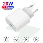 Зарядное устройство USB Type-C для Apple PD 3,0, QC 4,0, быстрая зарядка для iPhone 12, 11, Xs, X, 8, Huawei, Xiaomi, Samsung