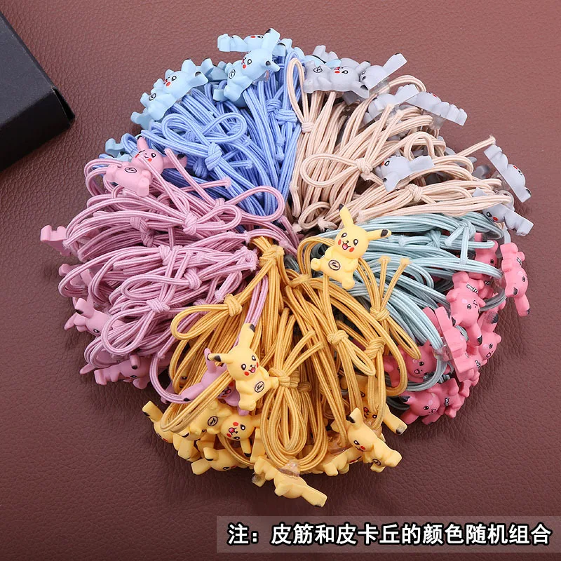 Покемон Пикачу милая и мультяшная повязка на голову аксессуары для волос