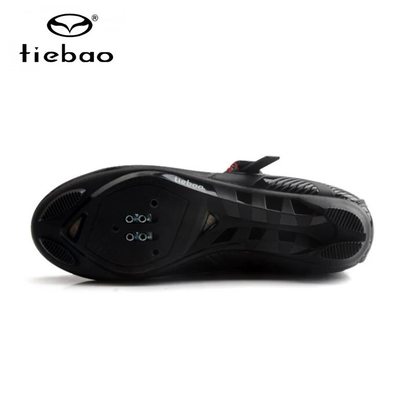 Tiebao горный велосипед Черный дорожный Велосипеды обувь дышащая самозапирающийся
