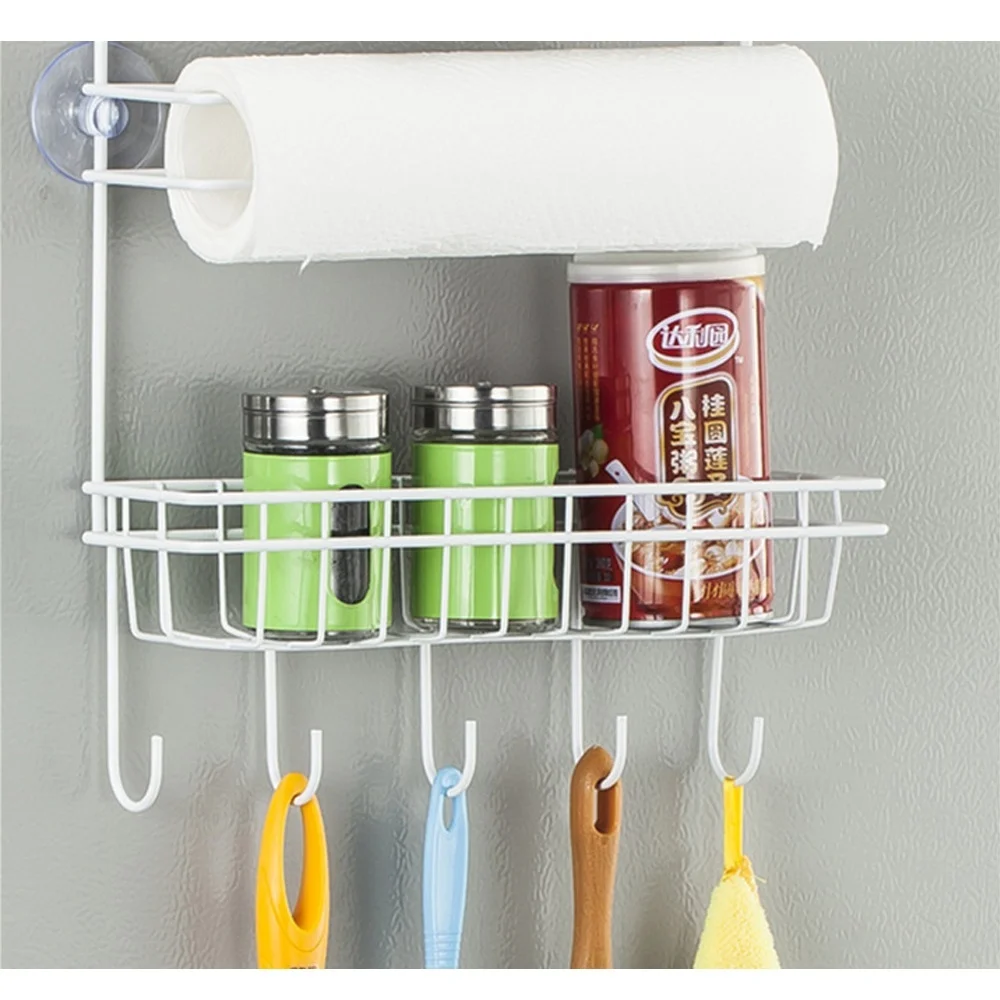 Семейная боковая полка Многофункциональный органайзер для кухонных