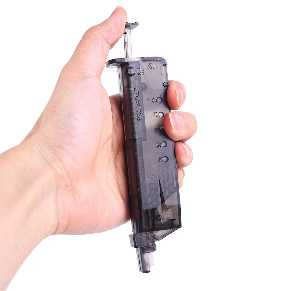 

Тактический 100 круглый BB скоростной погрузчик охотничий журнал BB погрузчик для страйкбольного оружия Военная стрельба война игры Пейнтбол ...