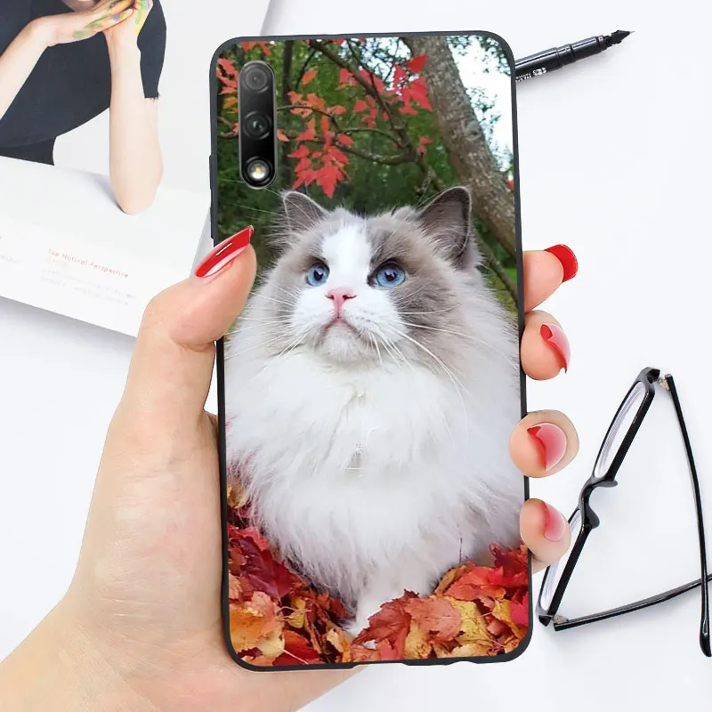 oo9 Глянцевая блестящая для huawei honor 7C AUM-L41 чехол задняя крышка huawei honor 7C 8C 8A 8S 8X 9X чехол - Цвет: oo9